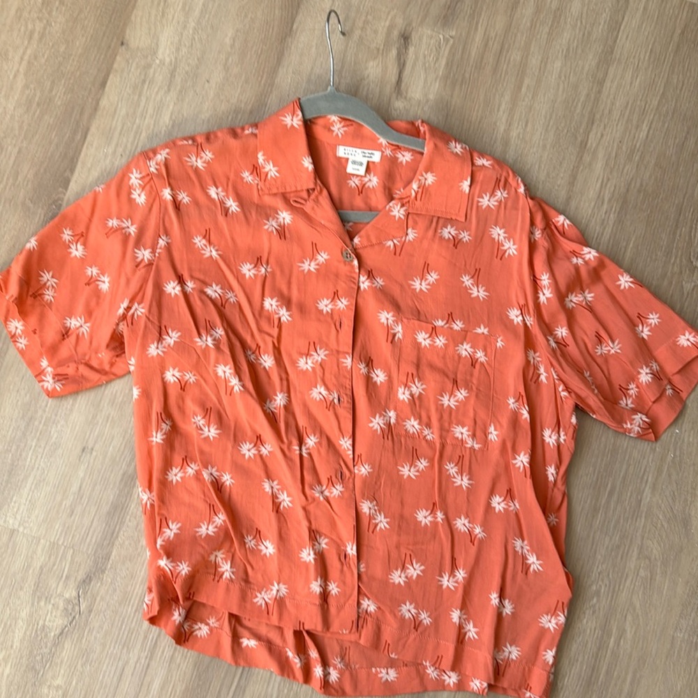 Billabong X Salty Blonde collab button up.